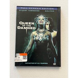 Queen Of The Damned 2002 DVD Full-Screen Edition Horror Movie Pre-Owned